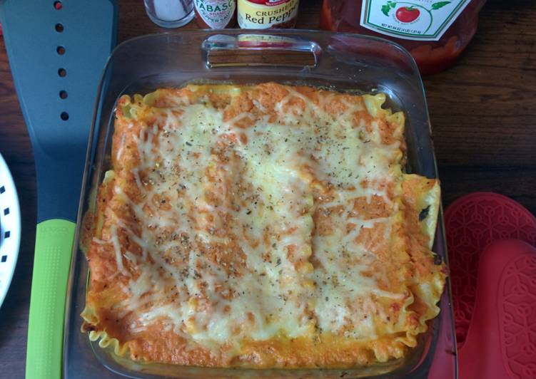 Easiest Way to Prepare Homemade Spinach Lasagna