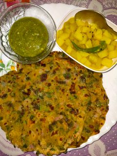 মেথি শাকের পরোটা (Methi Shaker Paratha recipe in bengali) রেসিপির প্রধান ছবি