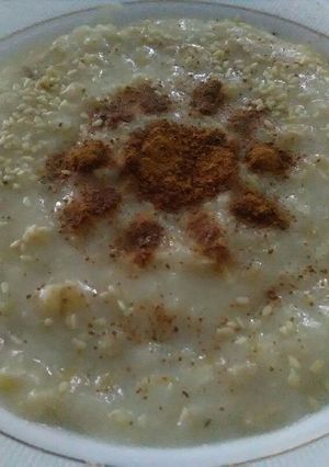 عکسی از دستور حلیم گندم با گوشت و مرغ