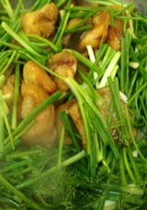 Hình của món Chả cá kiểu chả cá lã vọng.