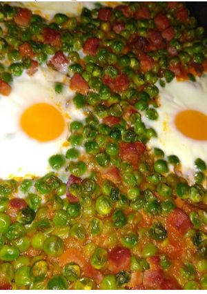 Una foto de Guisantes al plato