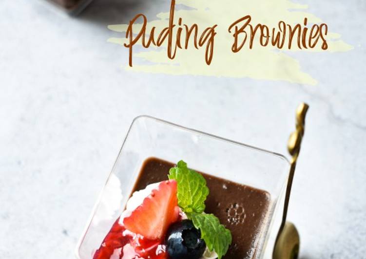 Langkah Mudah Memasak Puding Brownies yang Sedap