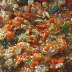 รูปของ Sambal terong rebus