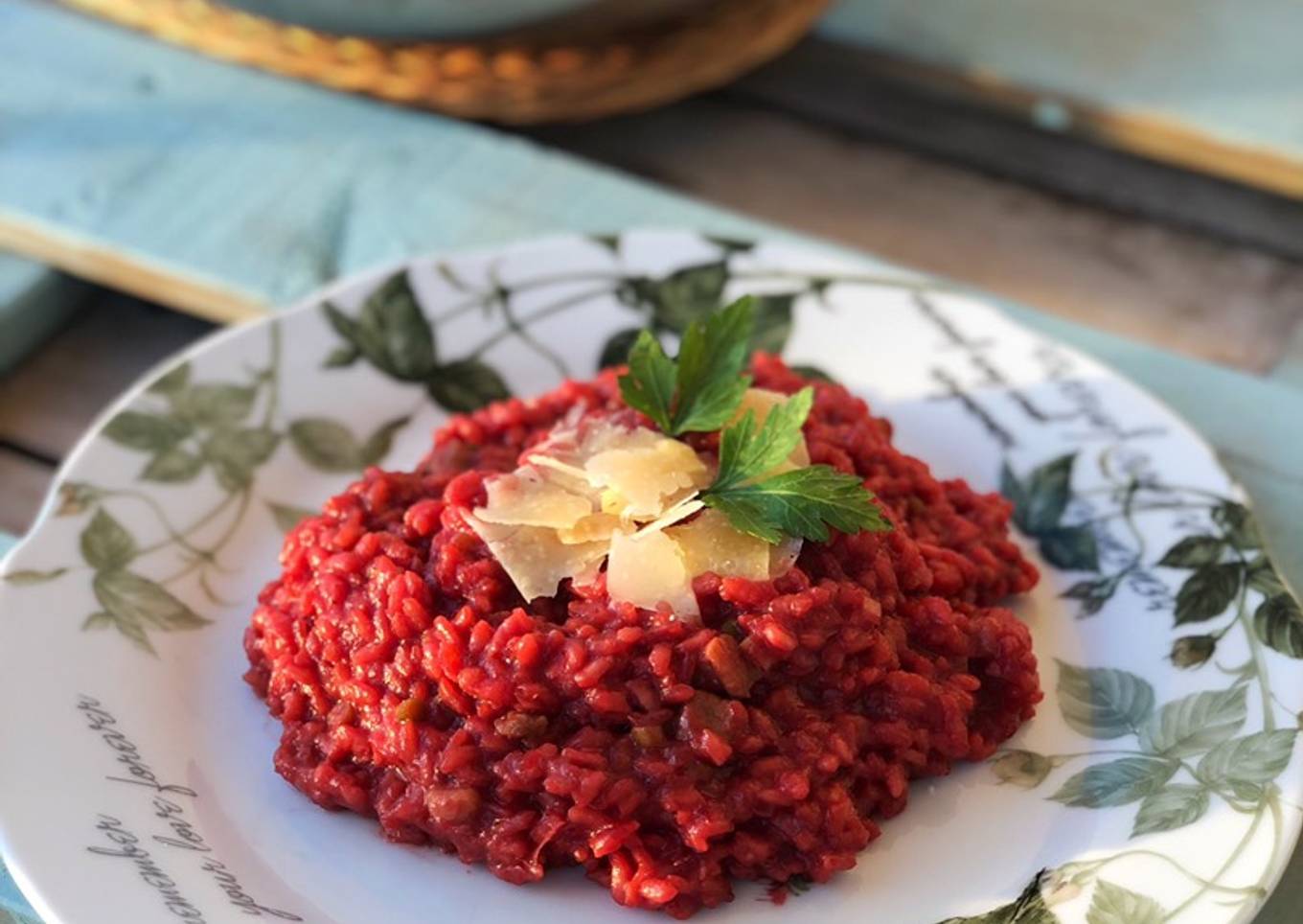 Risotto de remolacha