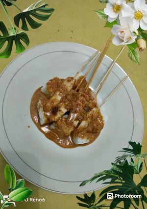 Foto resep Sate ayam (bumbu pecel)
