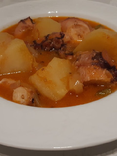 Una foto de Guiso de pulpo
