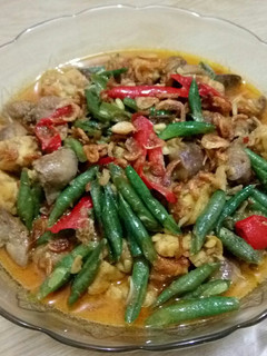 Foto resep Sambal Goreng Ati Ampela Tempe Kacang Panjang