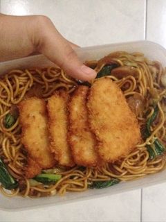 Foto resep Mie Goreng Chicken Nugget