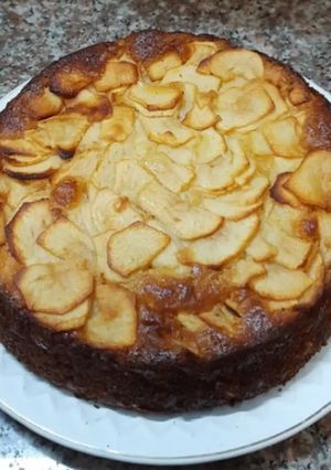 Una foto de Torta de manzana