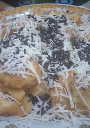 Foto resep Pisang coklat keju
