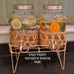 🍹🌿🍋EASY FRUIT INFUSED WATER🍊🌿🍹 A picture of 🍹🌿🍋EASY FRUIT INFUSED WATER🍊🌿🍹.