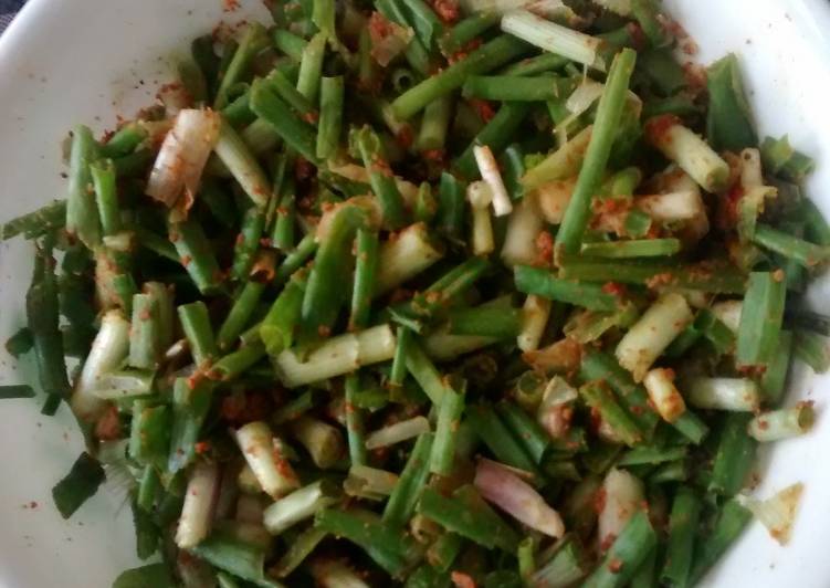 Spring Onion Salad