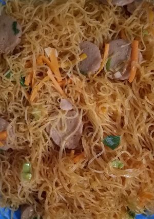 Foto resep Bihun goreng bakso