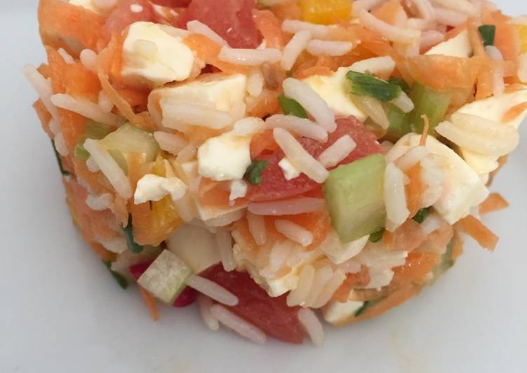 Comment pour Faire Parfait Salade de riz