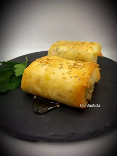 Una foto de Bocados de feta con masa filo