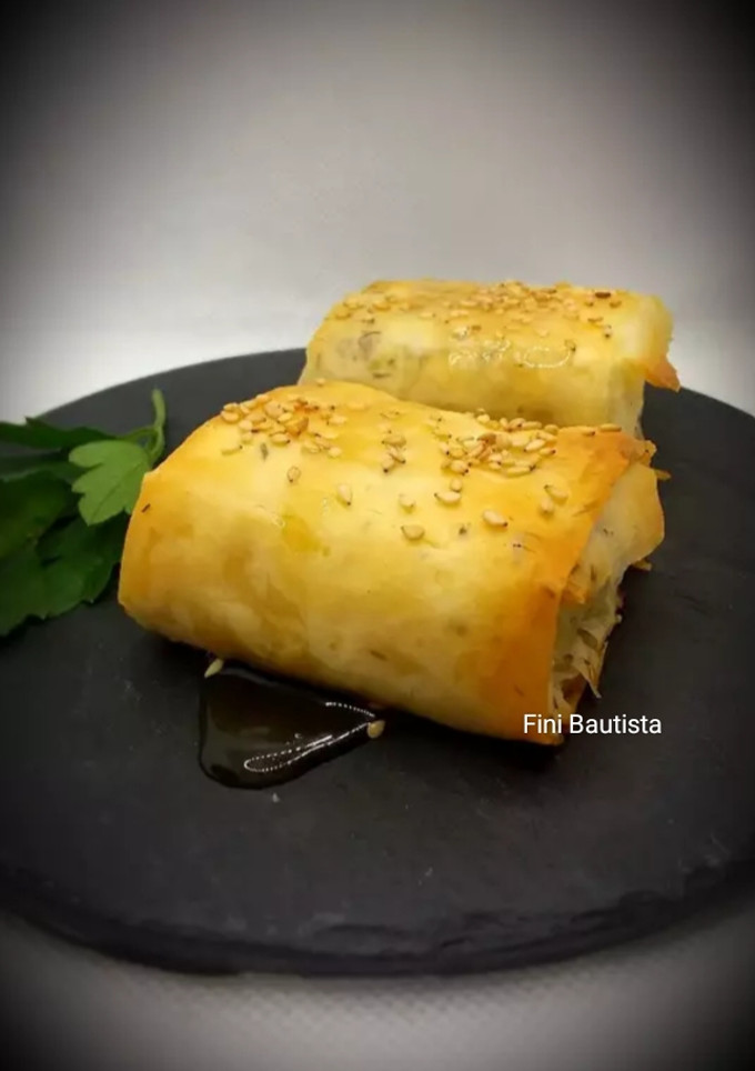 Una foto de Bocados de feta con masa filo