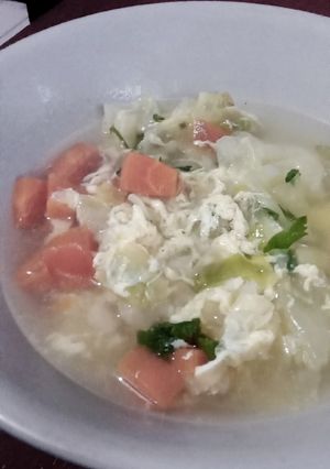 Foto resep 20. Sop Telur