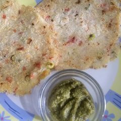A picture of Suji Uttapam.