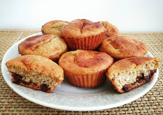 Petits gâteaux bananes/pépites de chocolat