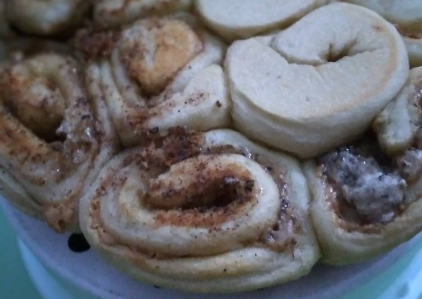 Resep Roll bread eggless panggang teflon, Lezat Sekali