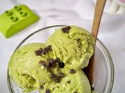 Gambar es krim alpukat
