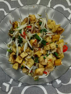 Foto resep Cah Taoge Tahu Pedas