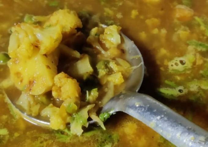 Step-by-Step Guide to Prepare Homemade Gravy Cauliflower Sabji