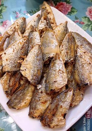 Hình của món Cá chỉ vàng chiên giòn.