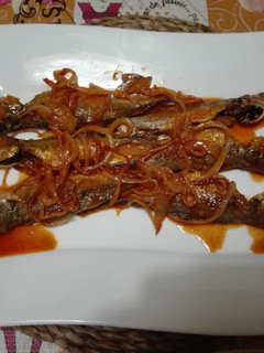 Una foto de Jurelitos en escabeche