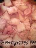 Salted cod stew (spicy)
