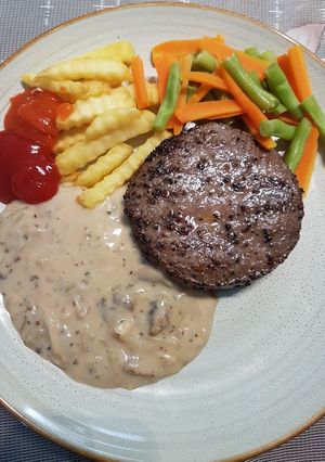 Foto resep Mushroom sauce for Wagyu Steak