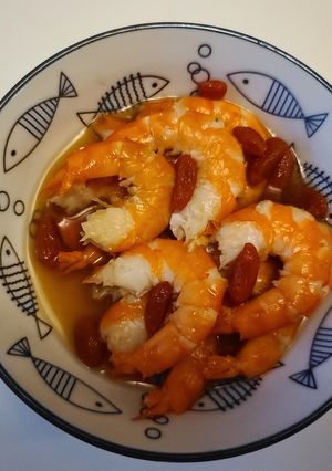 A picture of Appetizer: Drunken Shrimp.