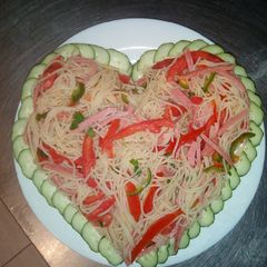 A picture of Pasta salad.
