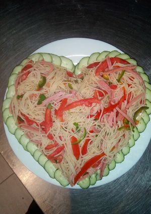 A picture of Pasta salad.