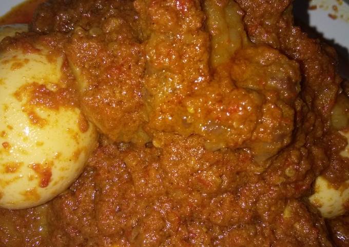 Daging Telor balado