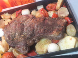 Tapa de nalga al horno