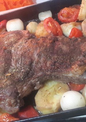 Una foto de Tapa de nalga al horno