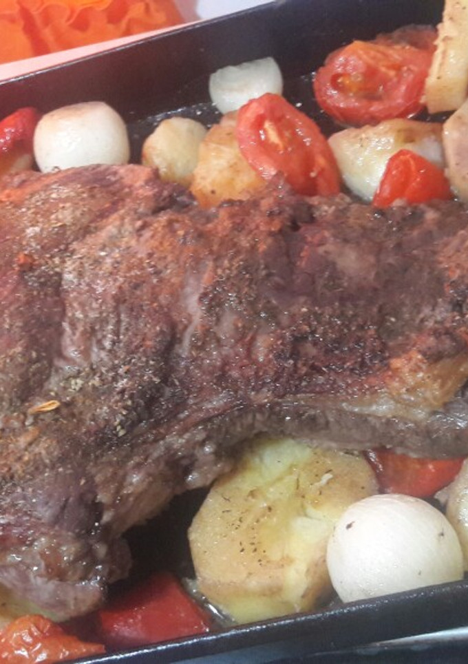 Una foto de Tapa de nalga al horno