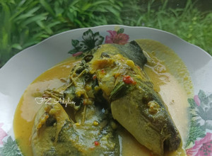 Gambar Kepala Ikan Patin Masak Tempoyak