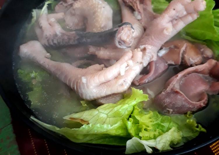 Sup Ceker Ayam Kampung