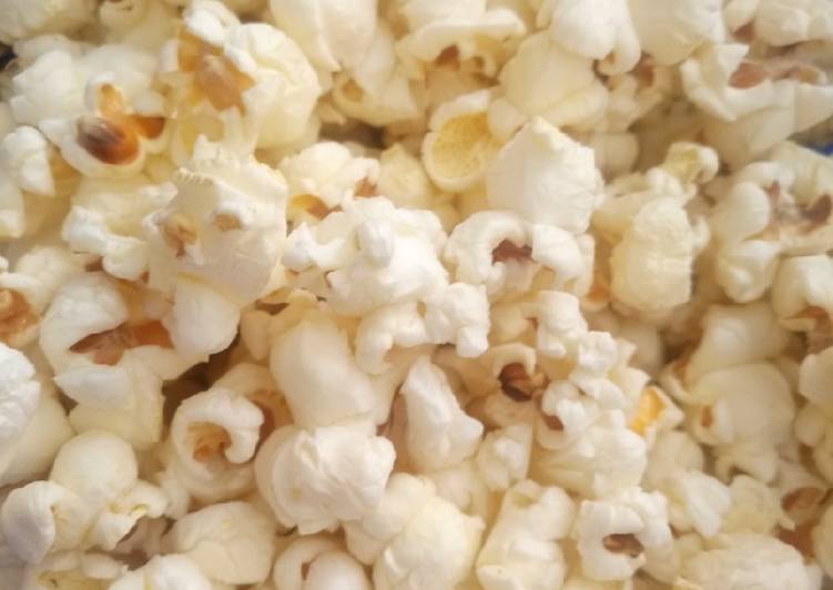 Home made popcorn