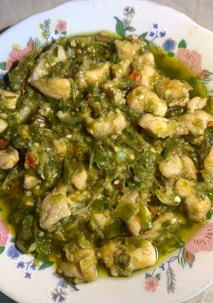 Foto resep Ayam fillet cabe ijo