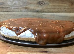 Foto de Cheesecake de Quark e Caramelo Salgado