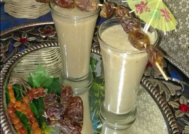 dates milkshake ramadankitayari cookpadapp recipe main photo