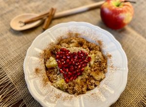 Almás-quinoa reggeli recept fotója