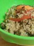 Quinoa con pimientos