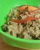 Quinoa con pimientos