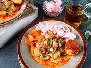 Gambar lontong sayur padang