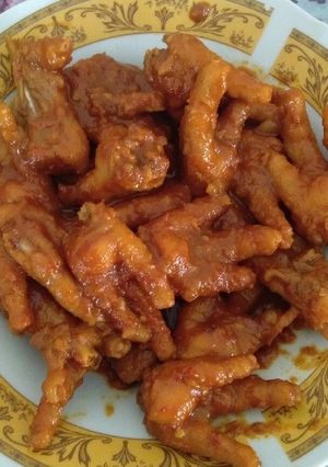 Foto resep Ceker pedas bumbu Nostalgia 😀