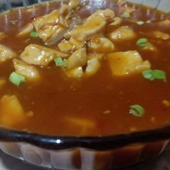 A picture of Chicken Manchurian.